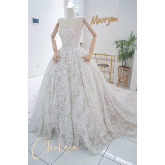 wedding gown gaun pengantin sewa - Chelsea