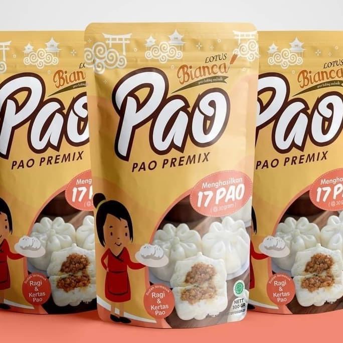 

Tepung Premiks Bianca Pao/ Bakpao