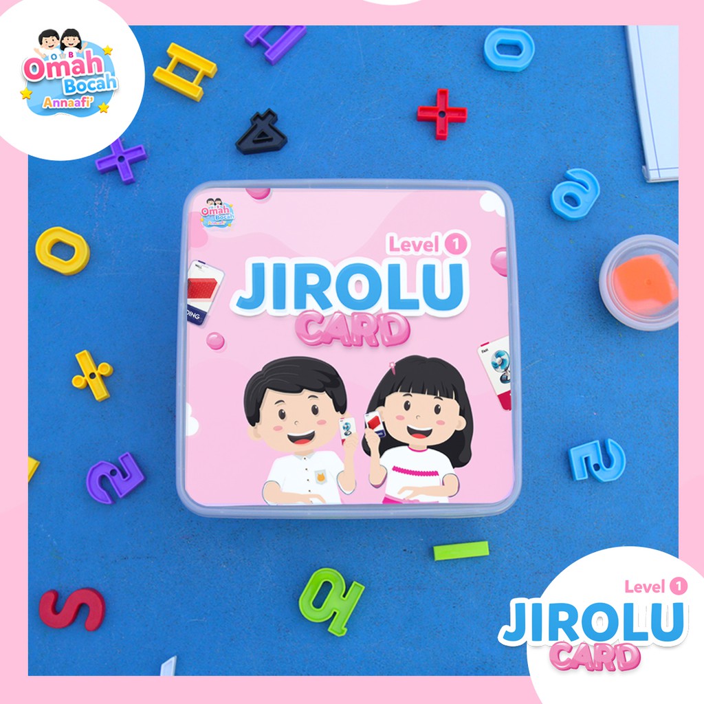 Permainan Anak - Jirolu Card Lvl 1 | Mainan Edukasi Anak dari Usia 4 Tahun Mainan Edukasi Perempuan