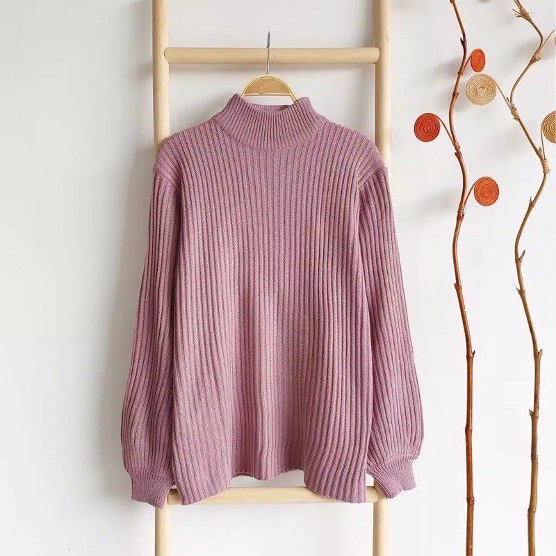 VALERI TEBAL MOLLY BALLONY SWEATER RAJUT WANITA TANGAN BALON