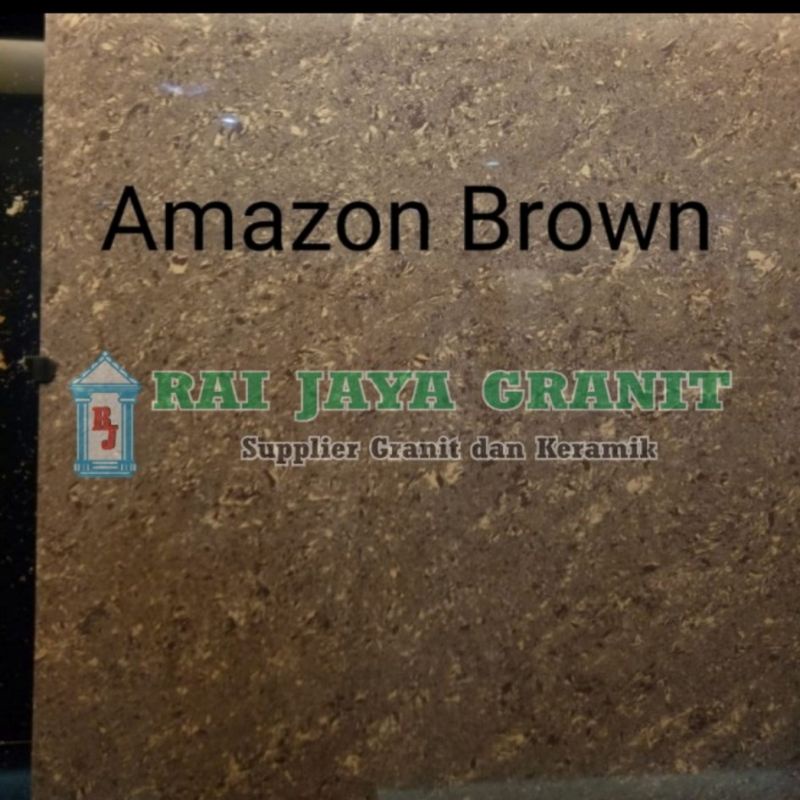 Granit Lantai 60x60 Amazon Brown Valentino Gress
