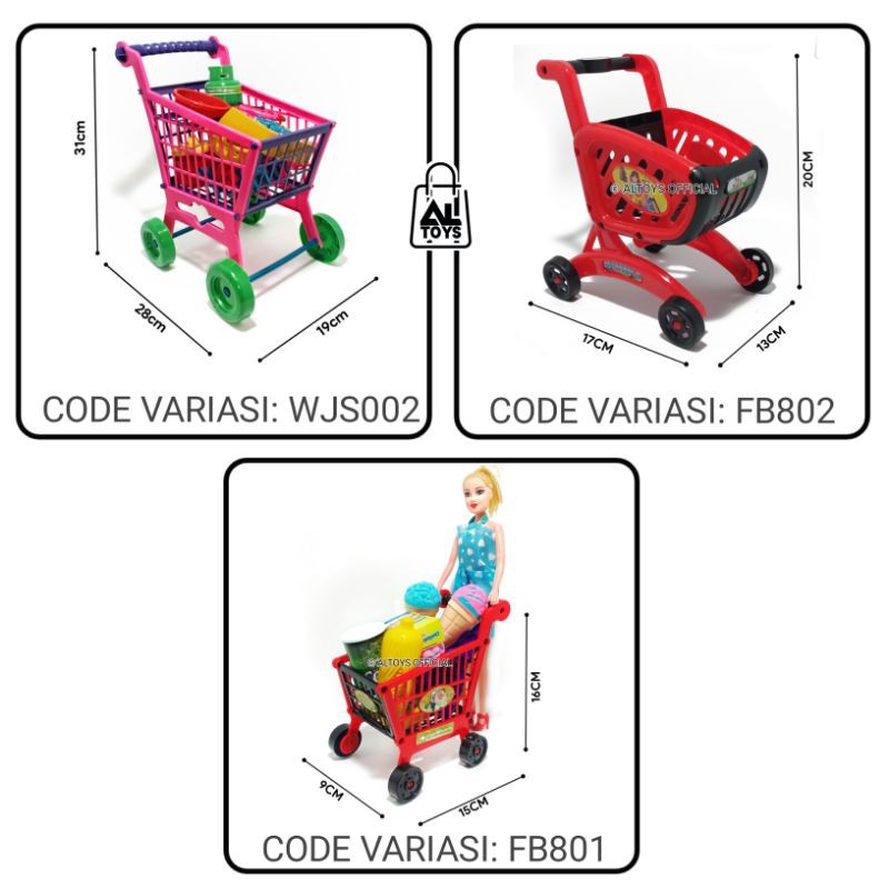 MAINAN TROLY ISI MASAKAN MURAH WJS002 FB802 FB801