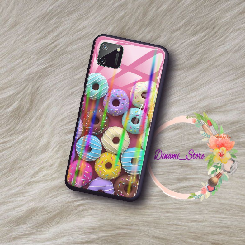 back case glass aurora Donuts wallpaper Vivo Y91 Y17 Y12 Y15 Y93 Y95 Y81 Y83 Y71 Y53 y20 Y30  DST310