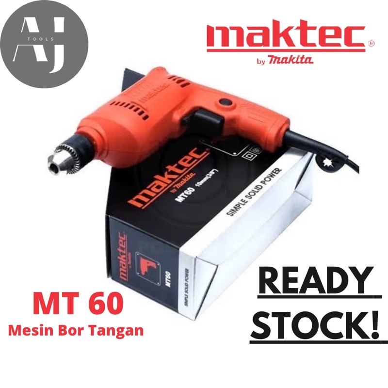 Jual Maktec Makita MT 60 Alat Mesin Bor Tangan MT60 | Shopee Indonesia