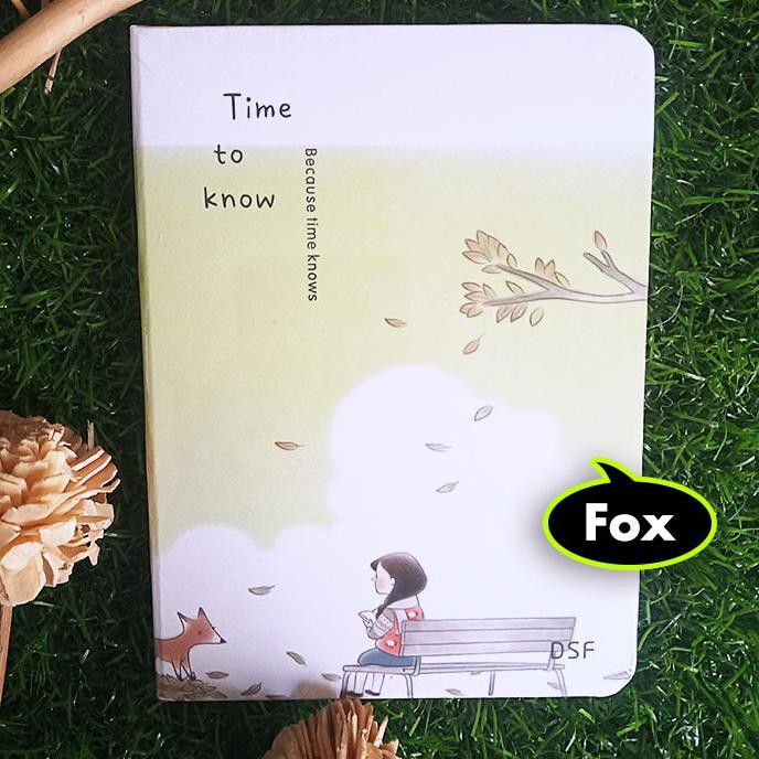

[[BISA COD]] Buku Catatan Diary / Notebook Hardcover DSF 141642 - Time to Know -