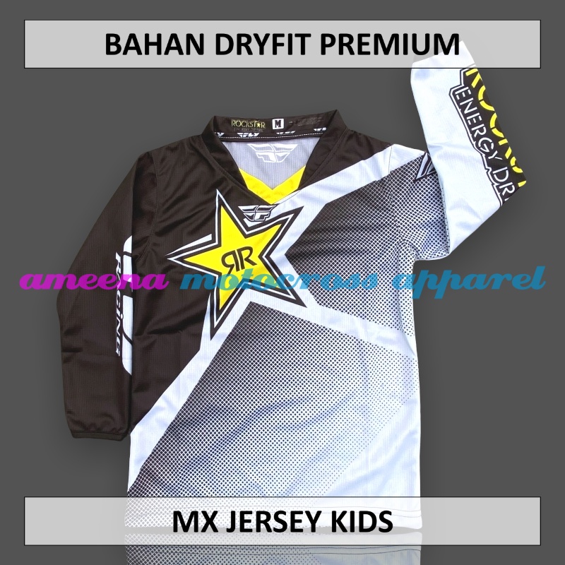 Jersey Cross Anak - Jersey Trail Anak - Jersey Premium Dryfit - Jersey Motocross - Jersey Trabas Anak - Jersey Adventure - RS001