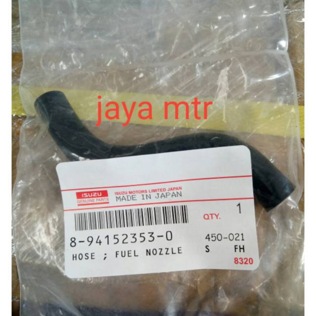 Hose nozzle/ selang nozzle  Isuzu panther