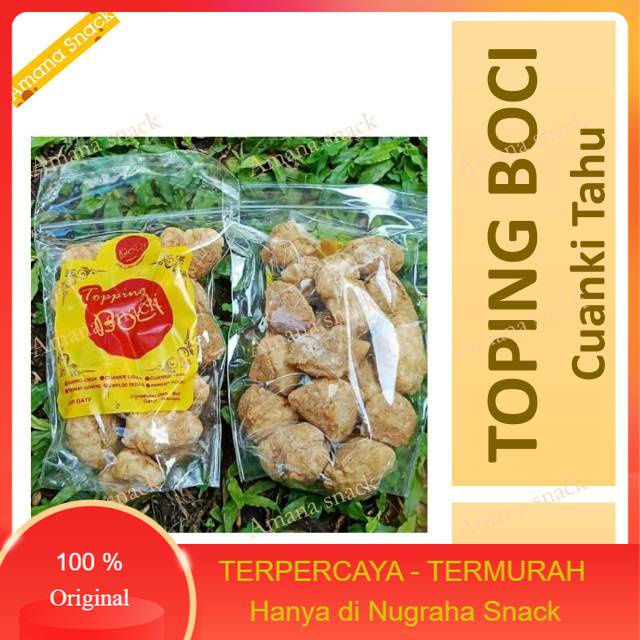 

Kriuk Asin Gurih Cemilan Best Seller - TOPING BOCI CUANKI TAHU - Tangerang