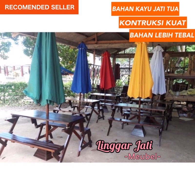 KURSI TAMAN KURSI PAYUNG TAMAN SET MEJA TAMAN KURSI CAFE KURSI PANTAI MEJA LIPAT KURSI MAGIC RESTO