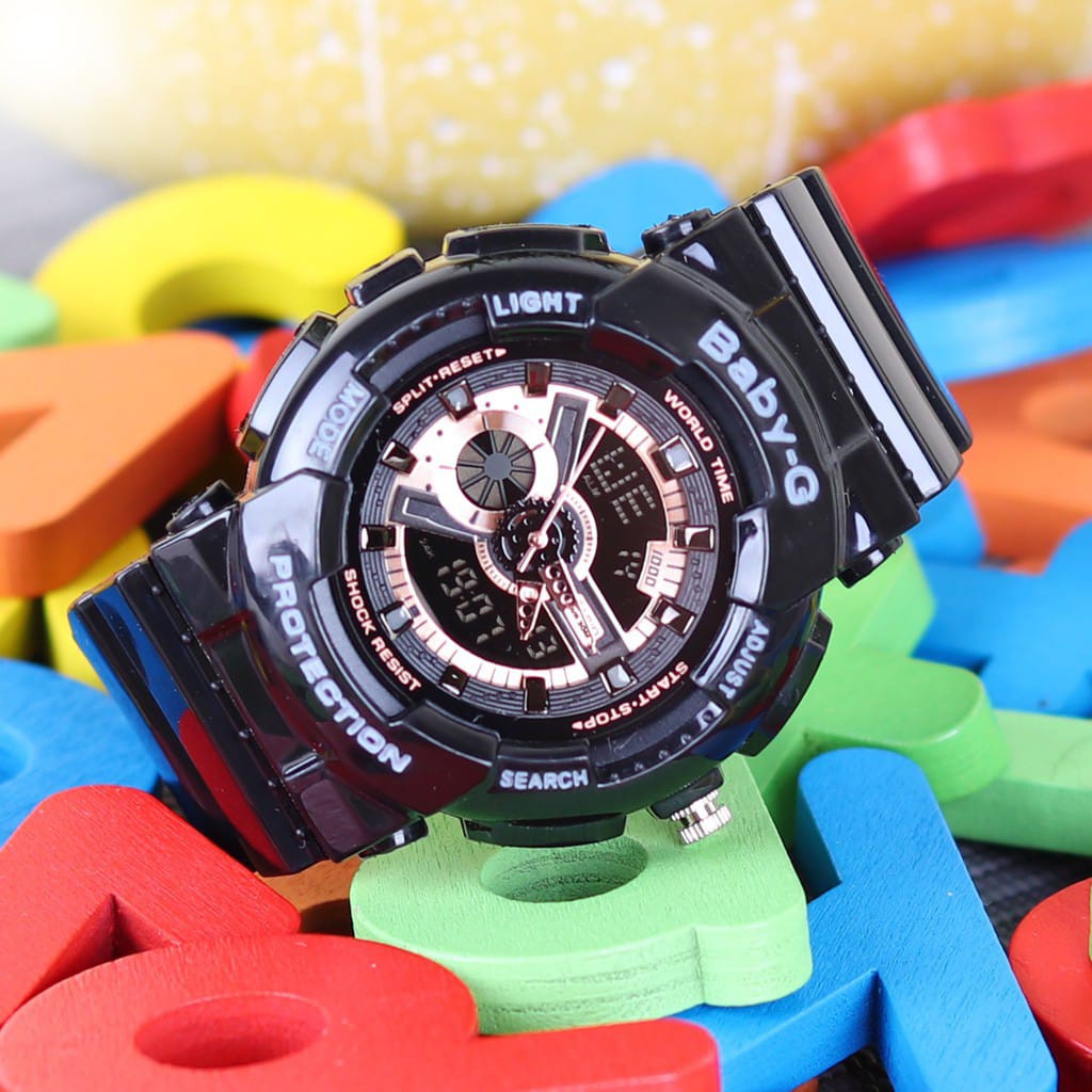 Cod ( Bayar tujuan ) Jam Tangan Wanita Baby-G BGA110-2 Series