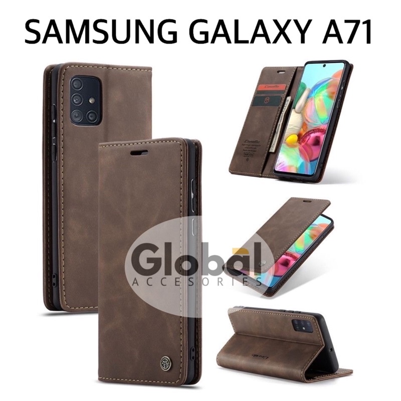 Flip Case Samsung A71 Caseme Original Case / Samsung A71 Flip Case Caseme Original Case / Cassing A7
