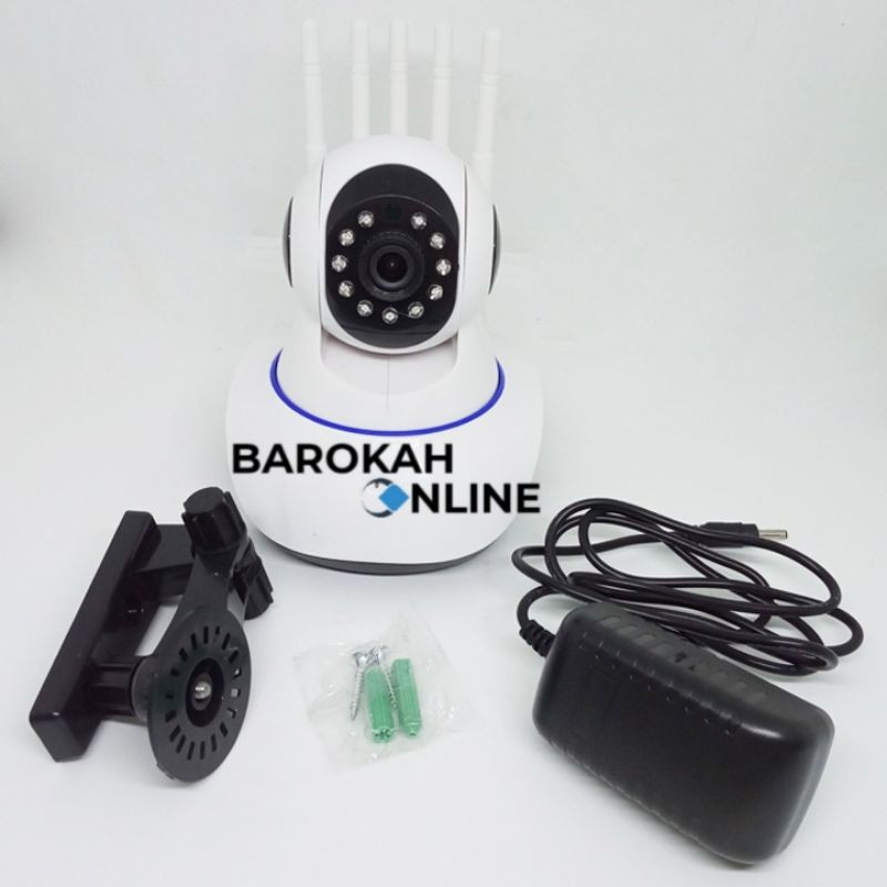 IP Kamera CCTV Wireless Wifi BABY CAM 5 antena YOOSEE 3MP 1080P MALAM BERWARNA