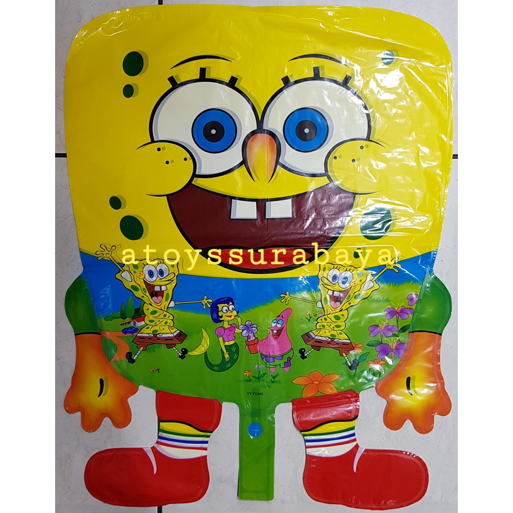 SPONGEBOB (BALON GAS/FOIL/TERBANG/KARAKTER)