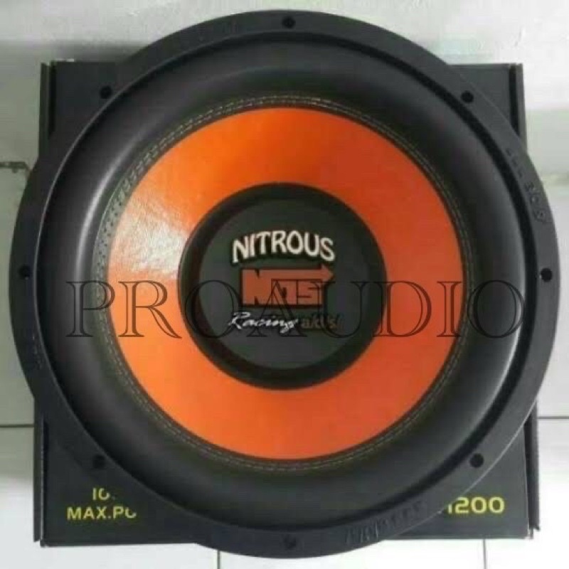 Speaker subwoofer 12 inch ADS ASW1200 nitrous NOS 12&quot; Nitrous ASW 1200