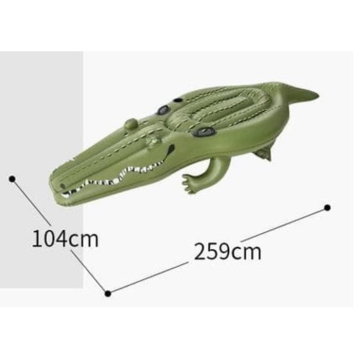 Unik Pelampung Floaty Crocodile   Buaya Bestway  41096 Berkualitas