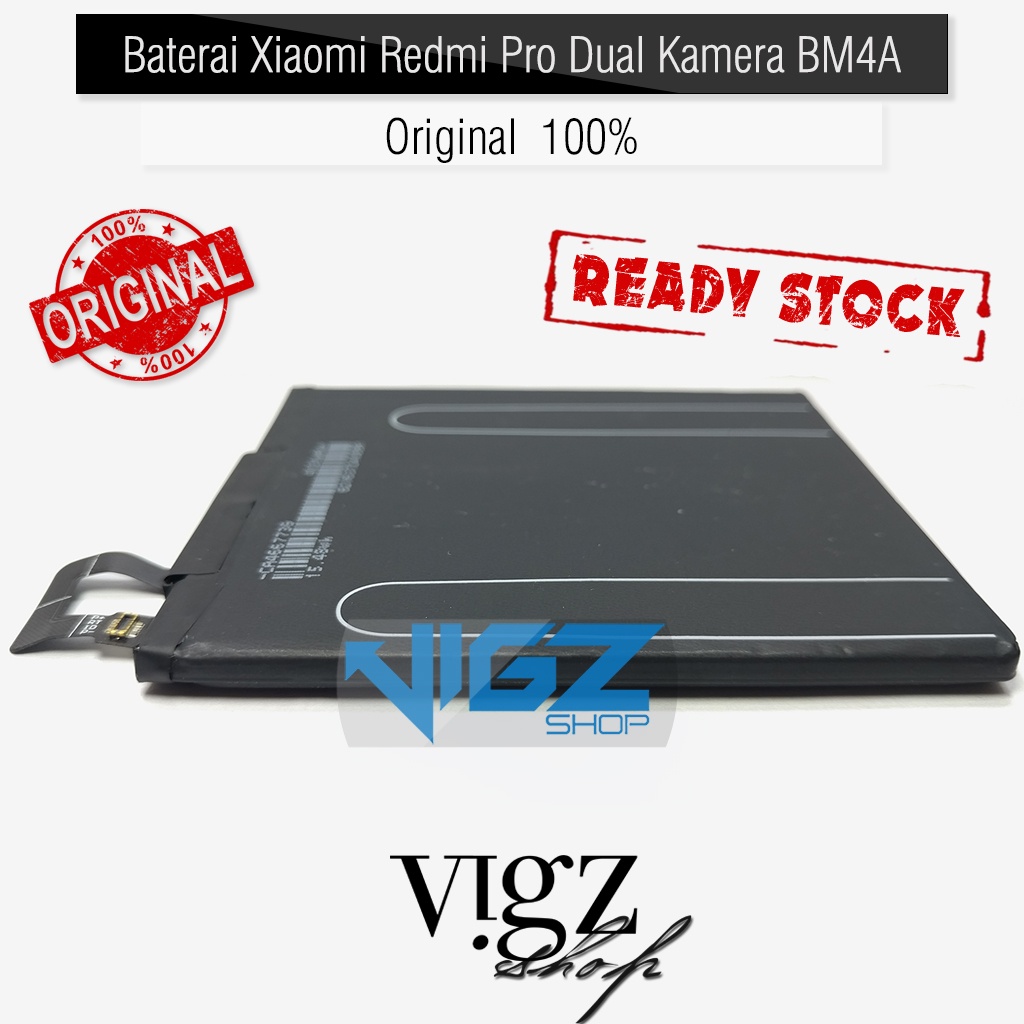 Baterai Xiaomi Redmi Pro Dual Camera BM4A BM 4A Original 100%