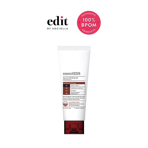 

EssenHerb BLACK TEA Peeling Gel - Size - 100 ml - Edit by Sociolla