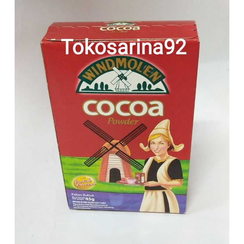 

Coklat bubuk windmolen 45 gram
