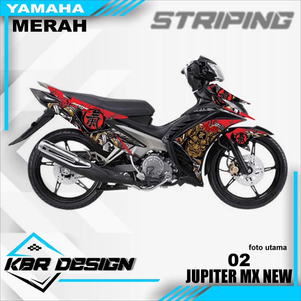 (COD) Striping Jupiter Mx new/ Striping Mx new/ Sticker Jupiter Mx new / Striping Mx new 02