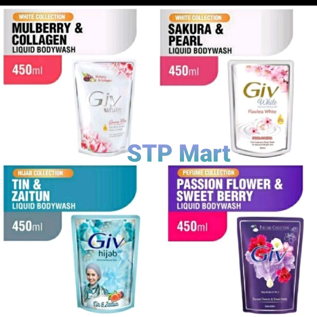 GIV SABUN MANDI CAIR 400ML // SABUN MANDI GIV
