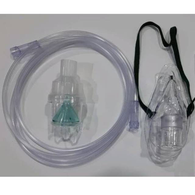 Masker Nebulizer Dewasa Merk GEA / Medical Nebuliser Mask / Masker Uap