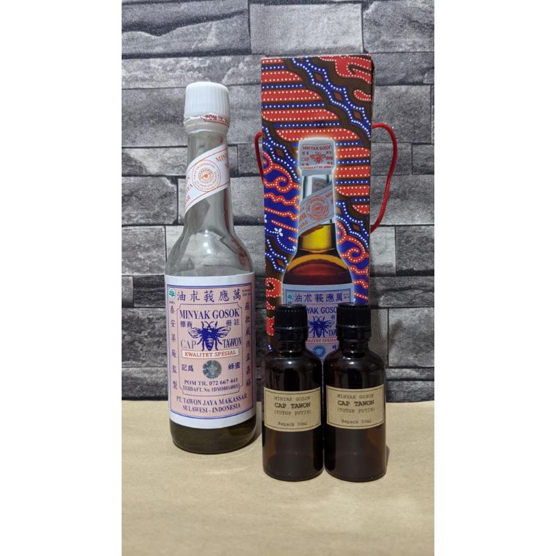 Minyak Tawon tutup putih 50 ml  Repack