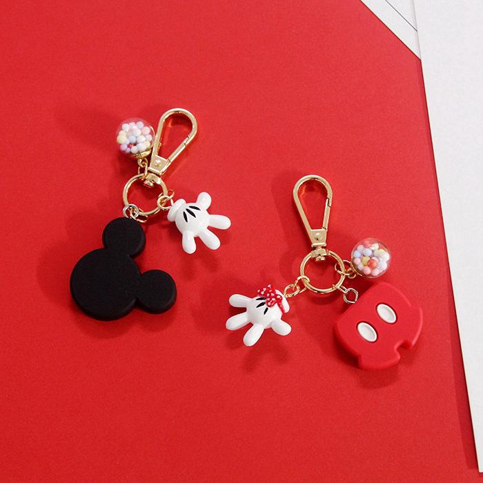 Disney Mickey Minnie Mouse Gantungan Kunci Bentuk Kartun Disney Mickey Minnie Mouse Gantungan Kunci Bentuk Kartun