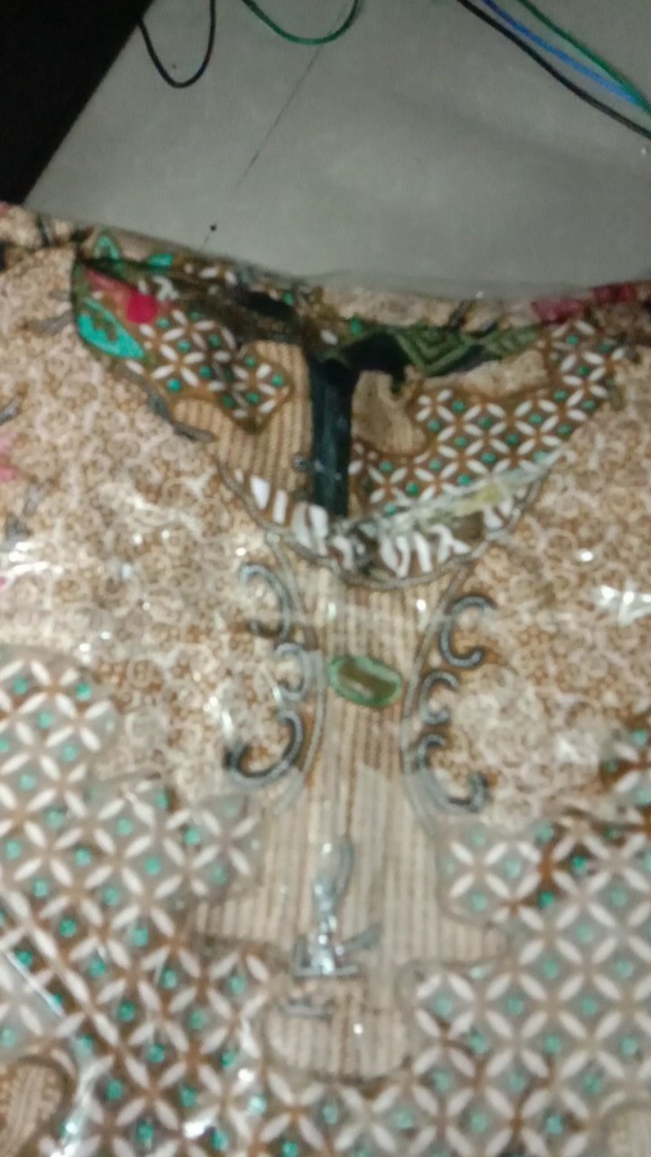 Maura Couple - Sania Ruffle Batik Couple Ori Ndoro Jowi Dnt Garansi Termurah