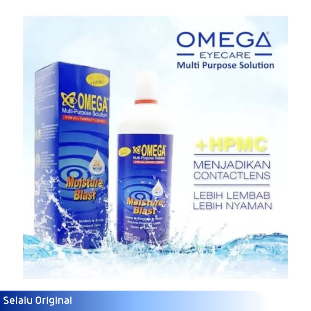 CAIRAN PEMBERSIH SOFTLENS OMEGA MOISTURE BLAST