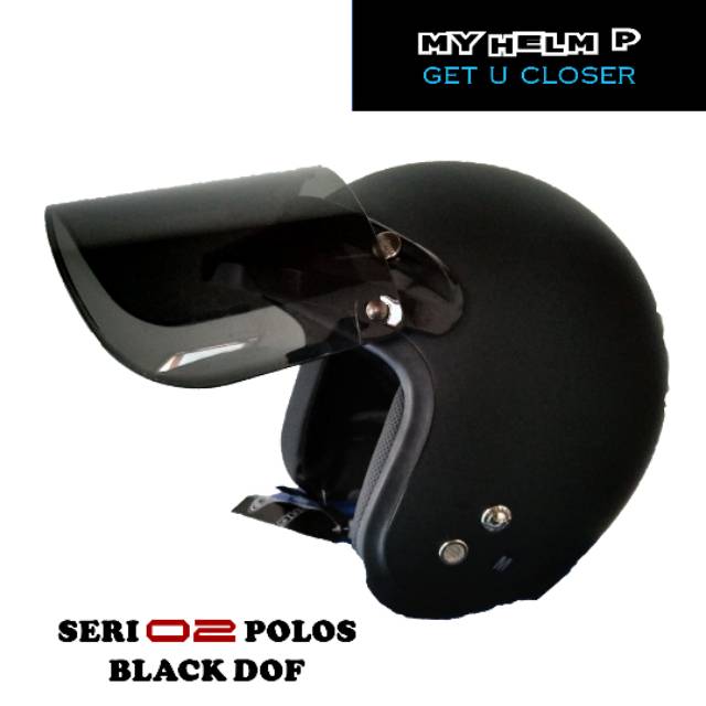 Helm DAG Model BOGO kaca flat plus extra kaca flat injax