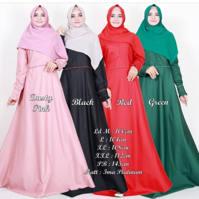 Gamis katun ima Platinum
