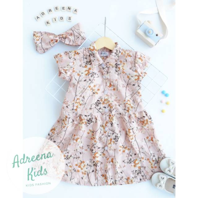 Dress Anaya Dress anak cantik drees bayi setelan bayi stelan anak mini drees anak