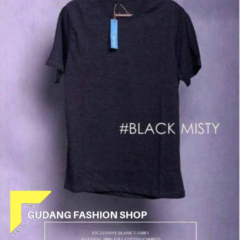 GUDANG FASHION SHOP Kaos Polos cotton Combed 30's