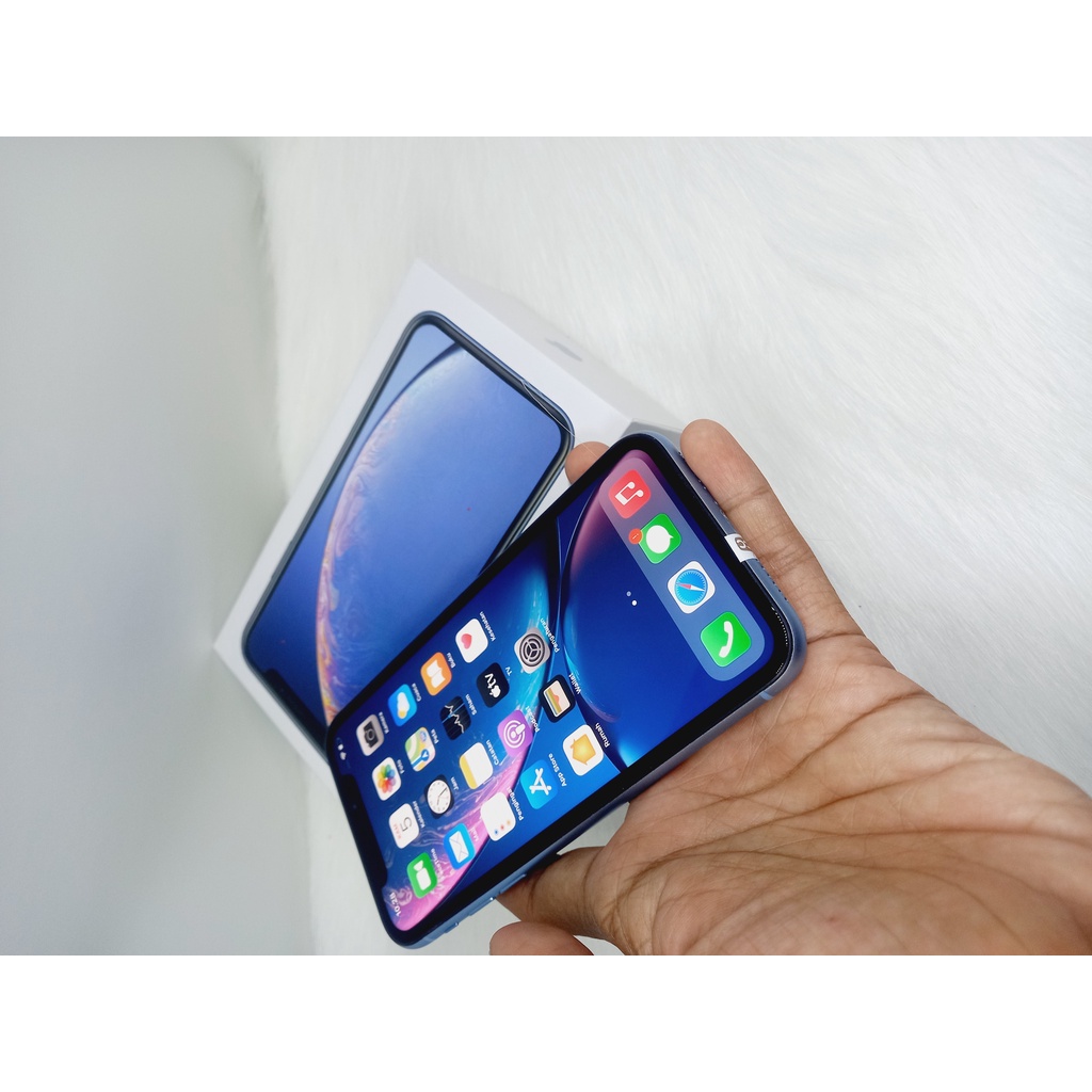 iphone XR 64GB 128gb ex inter seken original 100% mulus likenew hp second banjarmasin bekas murah