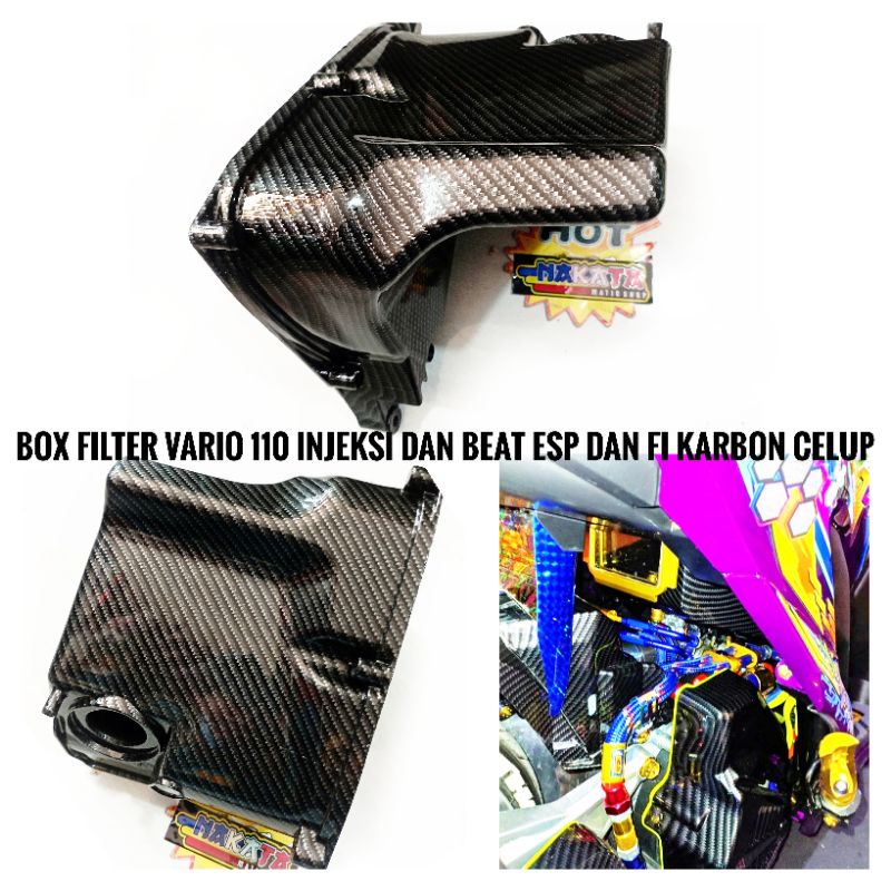box filter beat esp beat fi beat karbu vario karbu vario 110 karbon celup carbon bok tutup bok filte