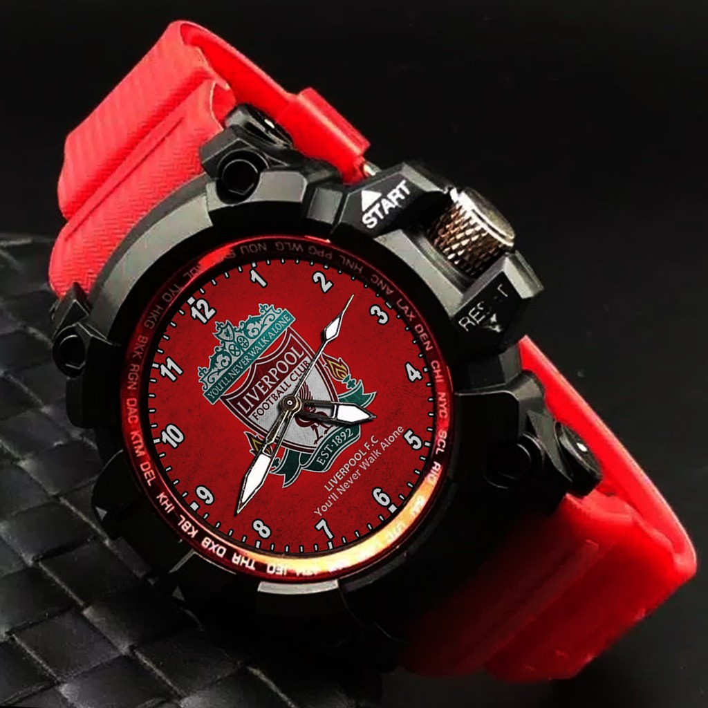 (EXCLUSIVE) JAM TANGAN LIVERPOOL 6 (STRAP WARNA)