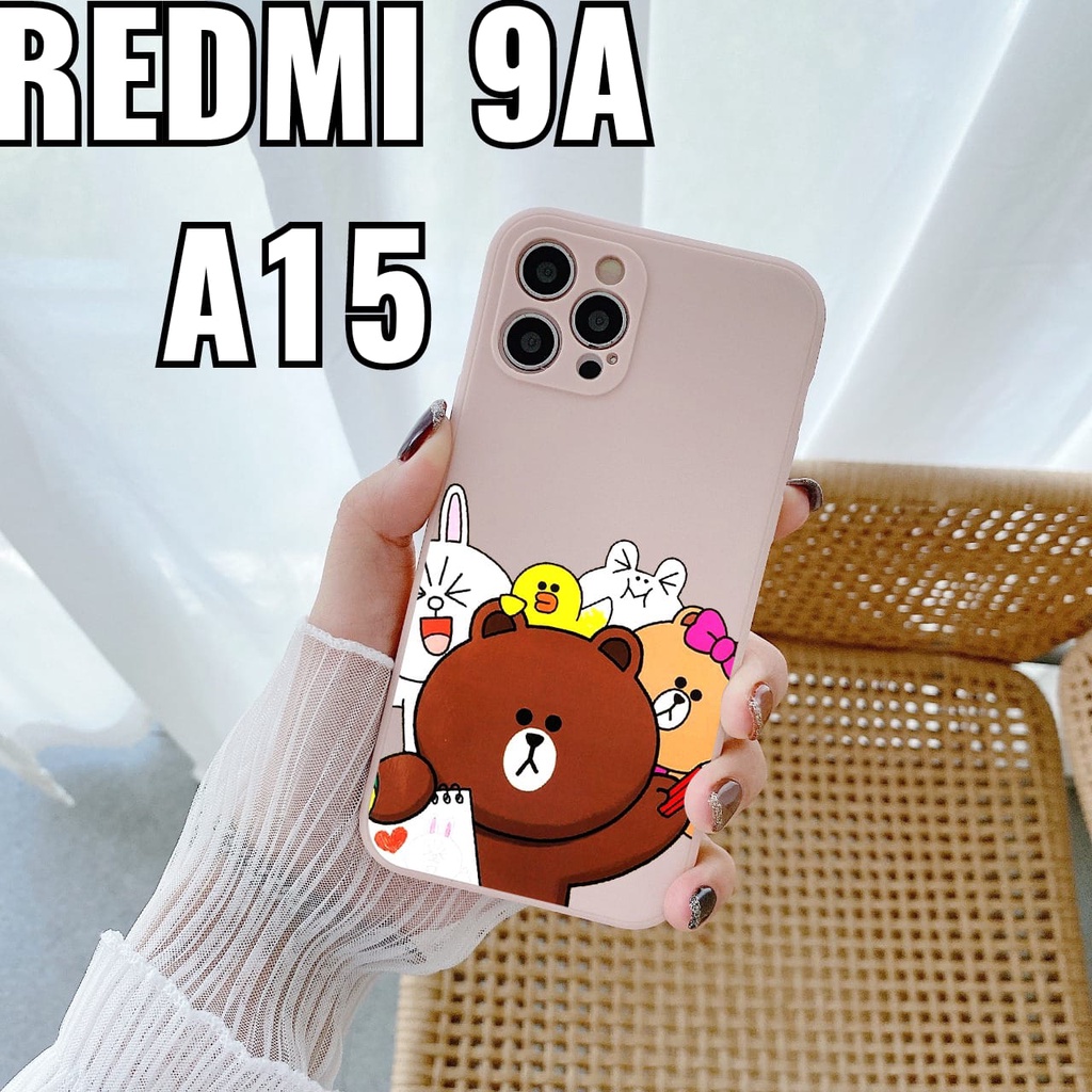 SS015 SOFTCASE BEAR Xiaomi Redmi 3 4a 5a 6a 8a 9a 9c 9 Note 4 4x 5a 5 6 7 8 9 Prime Pro 10X 9T POCO M3 MA258