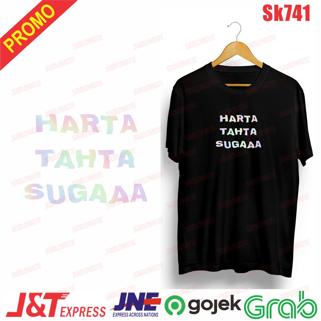 murah!!! kaos KPOP suga harta tahta suga unisex sk741 combed 30s