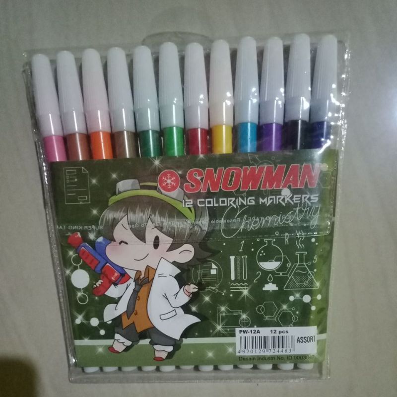 

Spidol Color Snowman
