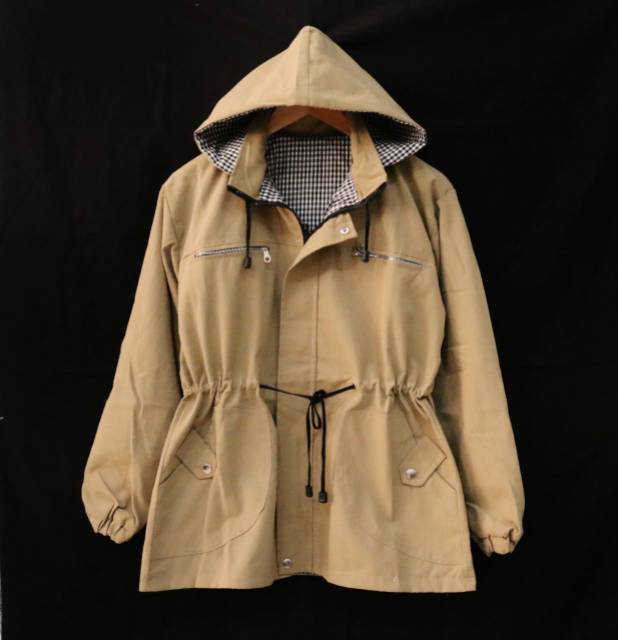 Jaket parka kanvas cewe ATTENTION PARKA kanvas wanita | wanita parka kanvas cewe big size
