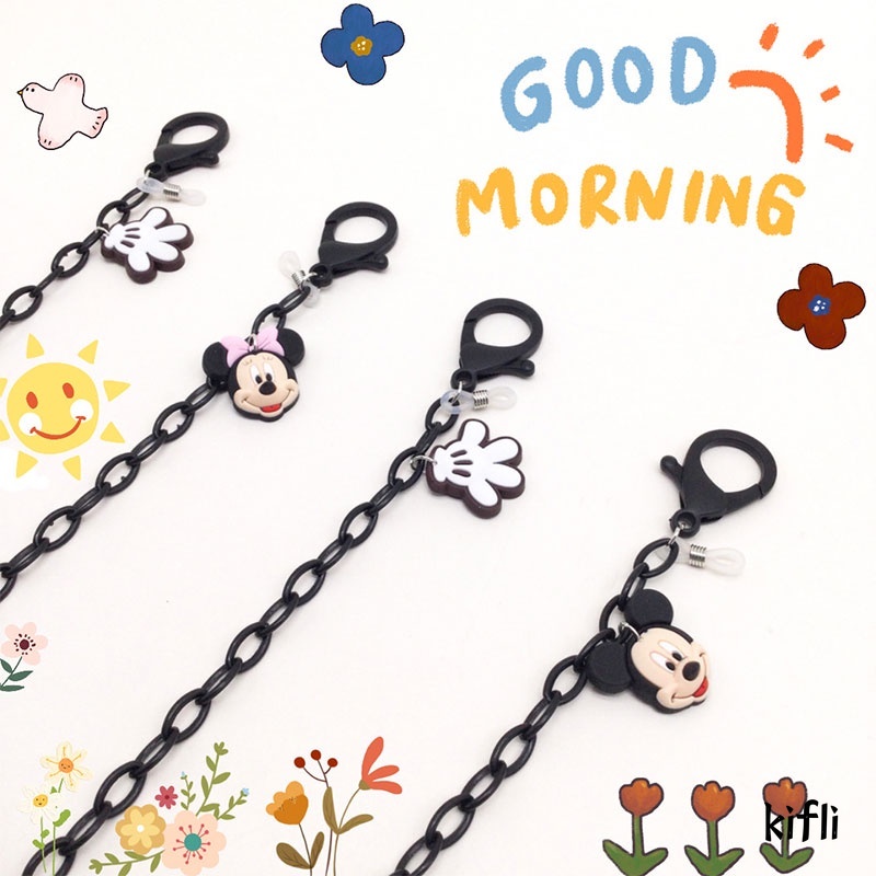 Tali Strap Masker Rantai,Anak Laki,Disney Mickey Mouse Hand / Kalung Strap Masker,Korea