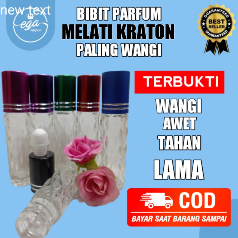 BIBIT EGA PARFUM/BIANG MINYAK WANGI PARFUME MELATI KRATON 7ML REFILL AWET TAHAN LAMA MURNI