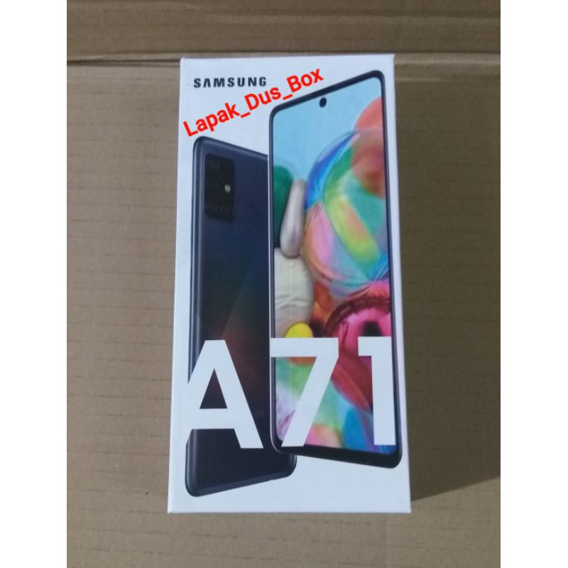 Dus box samsung A71 fullset. ready semua warna(free imei