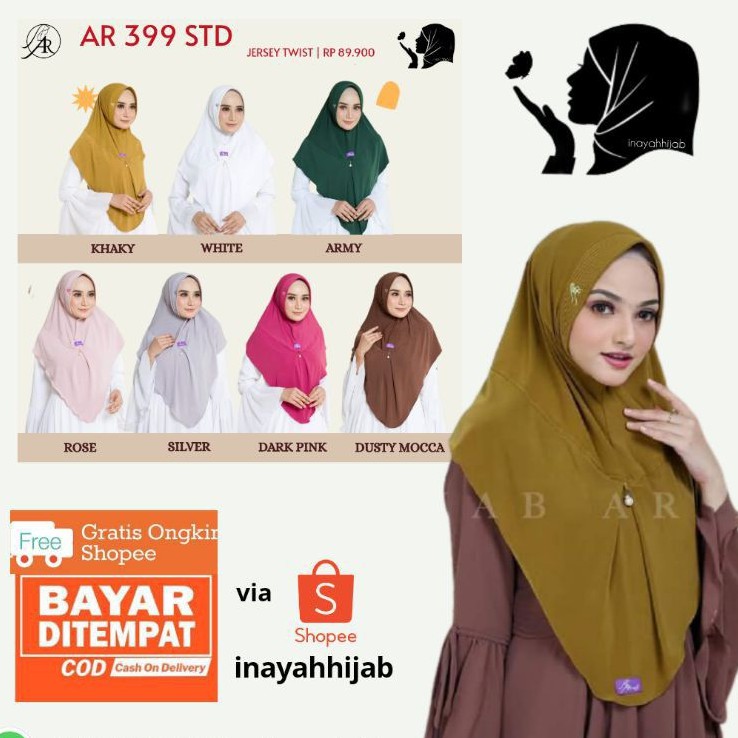Hijab Ar Rafi AR 399 hijab instan new arrival || INAYAHHIJAB