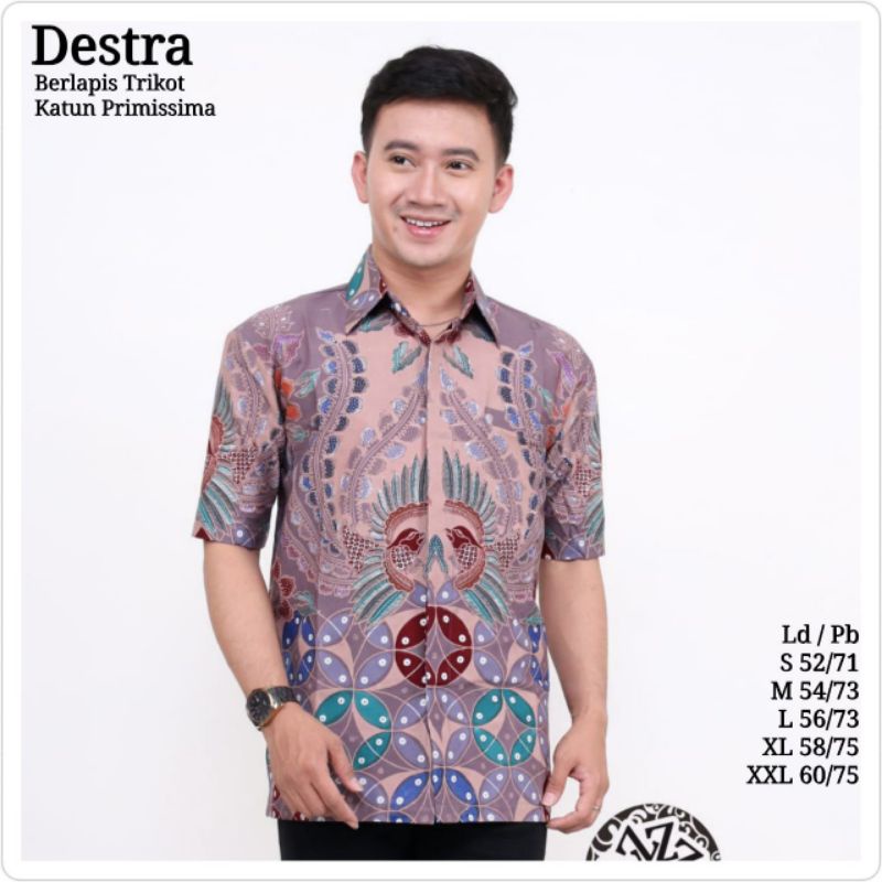 kemeja batik pria lengan pendek Hem batik tulis Pekalongan Hem batik semi tulis batik exlusif
