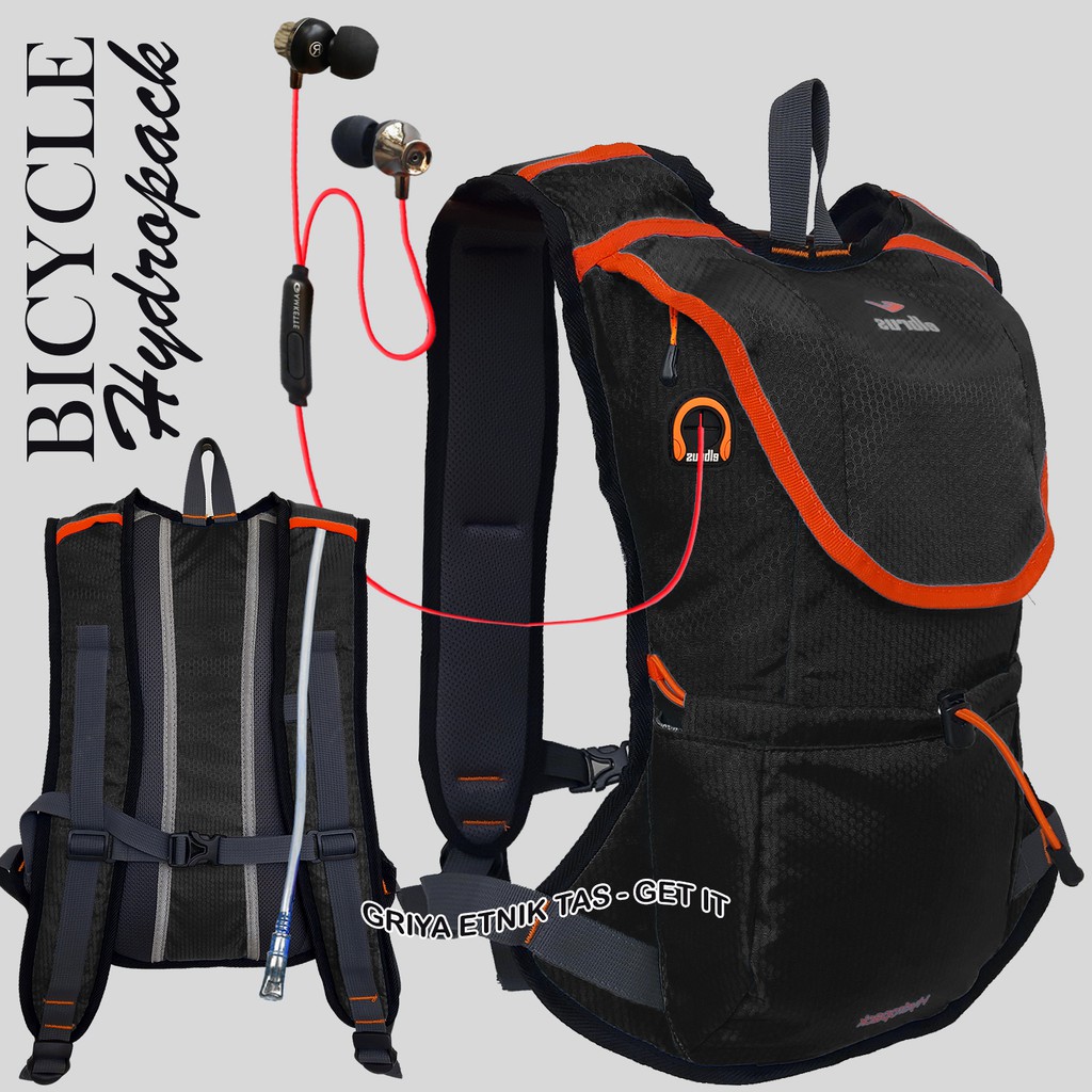 Tas Sepeda Ransel Pria Distro Elbrus - Tas punggung sepeda - Tas hydropack sepeda Tas touring sepeda