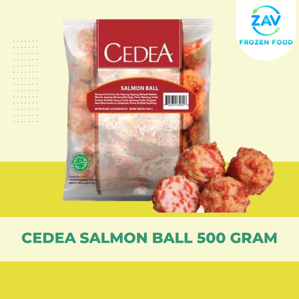 

CEDEA SALMON BALL 500 GRAM