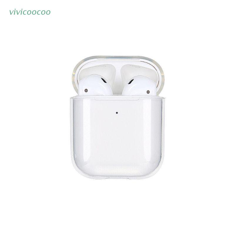 Vivi Casing Soft Case Tpu Transparan Untuk Airpods 1 / 2