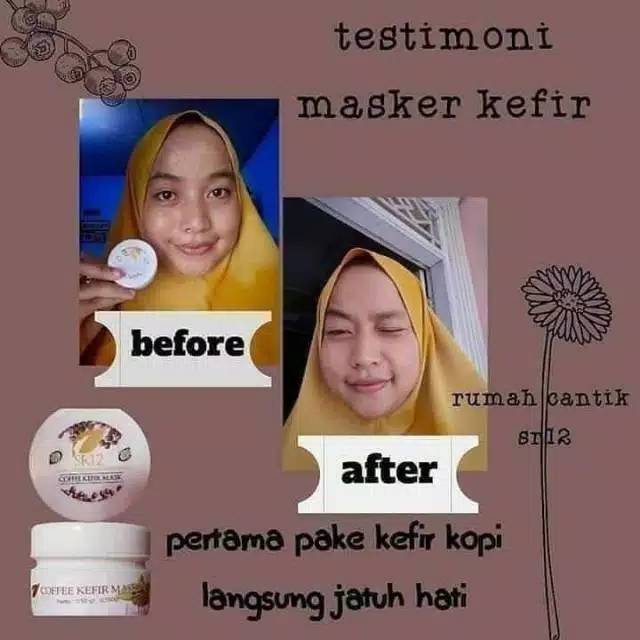 Masker Kefir SR12 /BELI MASKER GRATIS KUAS