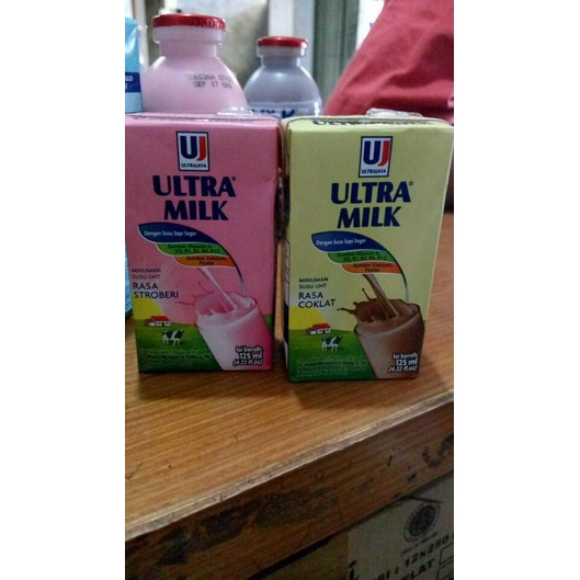 

Susu UHT Ultra Milk 125 ml Eceran 1 Pcs